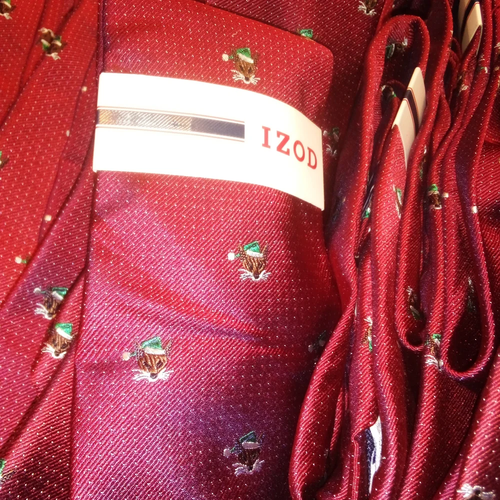 40 lot Assorted Christmas neckties